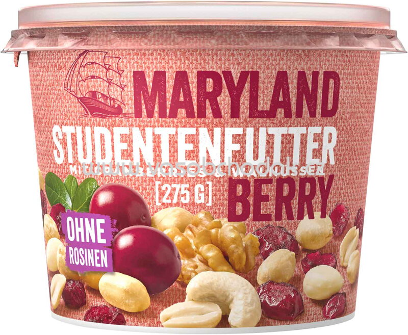 Maryland Studentenfutter Berry, 275g
