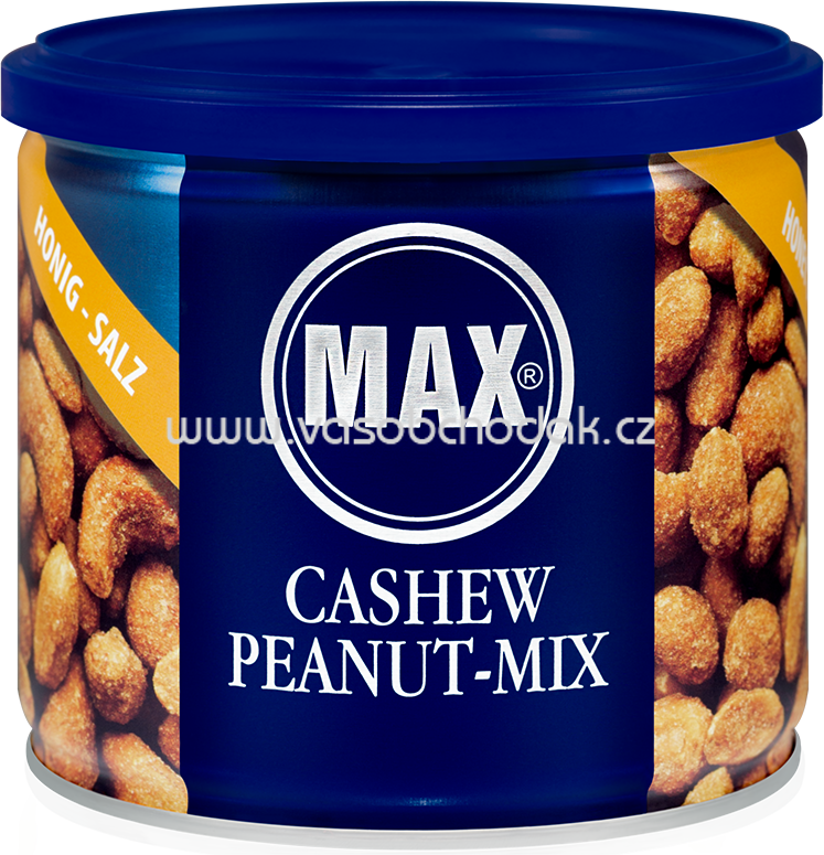 MAX Cashew Peanut Mix Honig Salz, 250g