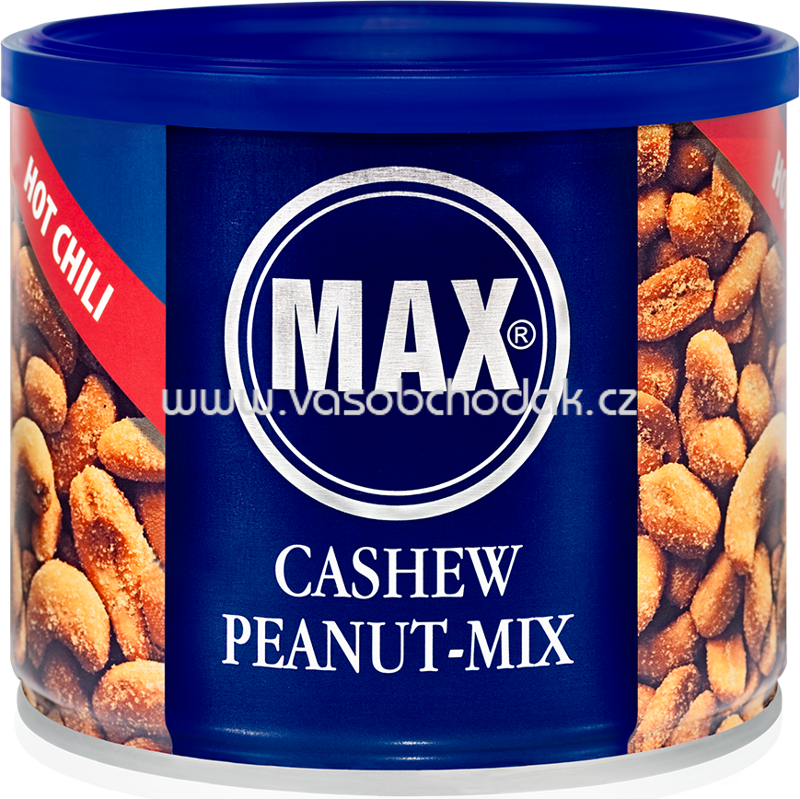 MAX Cashew Peanut Mix Hot Chili, 250g