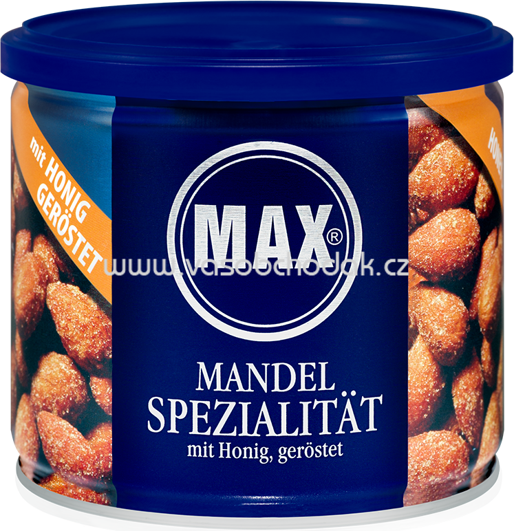 MAX Mandel Spezialität mit Honig, geröstet, 8x150g