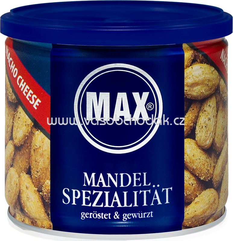 MAX Mandel Spezialität Nacho Cheese, 8x150g