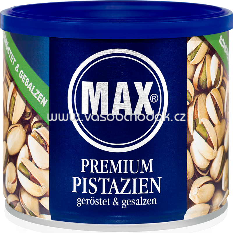 MAX Premium Pistazien geröstet & gesalzen, 6x225g
