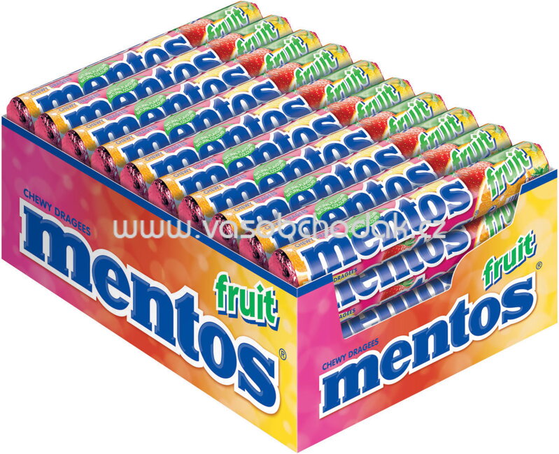 Mentos Fruit, 40 St, 1520g Mentos Fruit, 40 St, 1520g