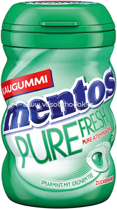 Mentos Kaugummi Pure Fresh Spearmint, zuckerfrei, 35 St, 70g