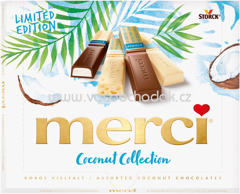 Merci Finest Selection Coconut Collection, 250g Merci Finest Selection Coconut Collection, 250g
