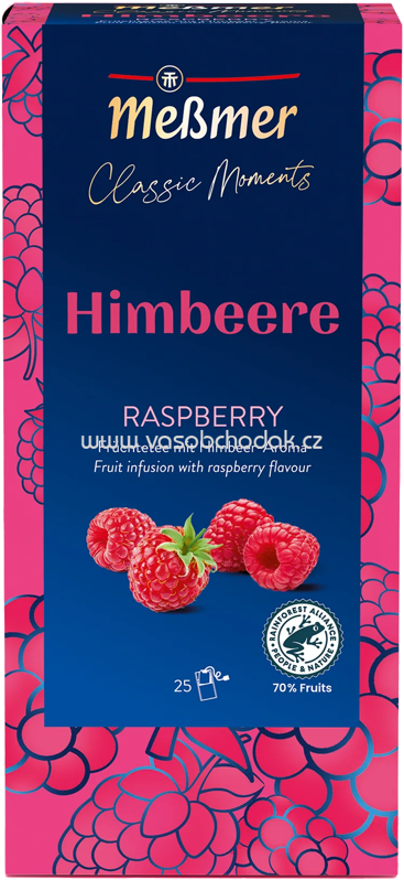 Meßmer Gastro Classic Moments Himbeere, 25 Beutel