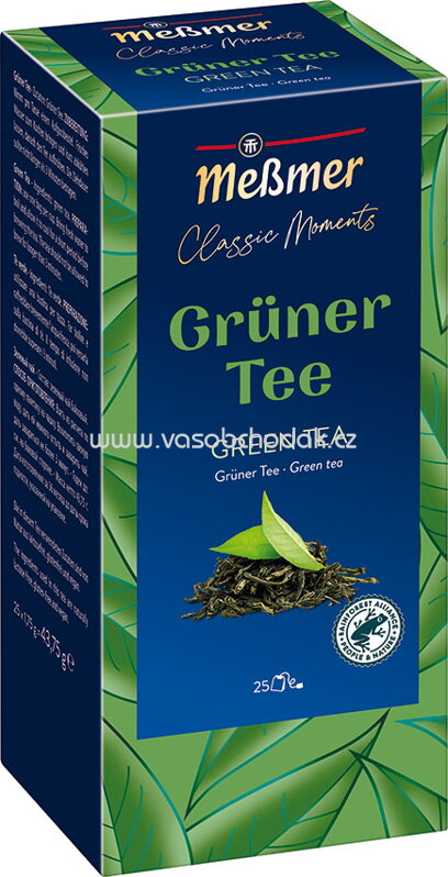 Meßmer Gastro Classic Moments Grüner Tee, 25 Beutel Meßmer Gastro Classic Moments Grüner Tee, 25 Beutel