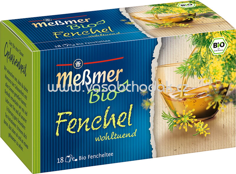 Meßmer Bio Fenchel, 18 Beutel