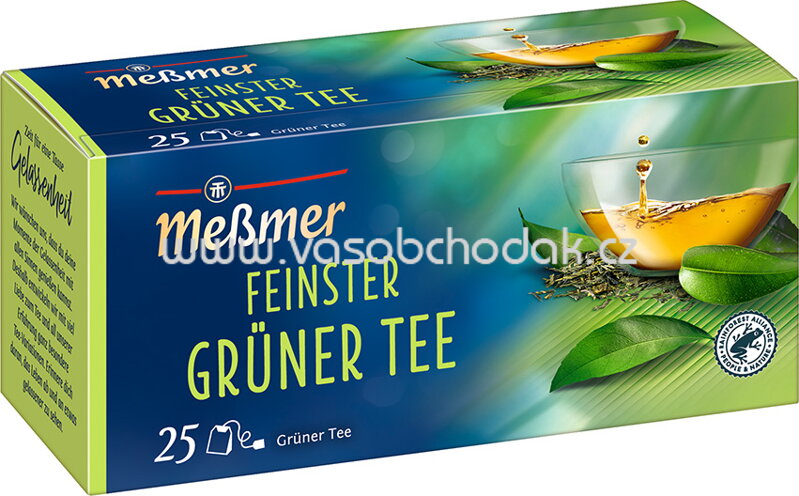 Meßmer Feinster Grüner Tee, 25 Beutel