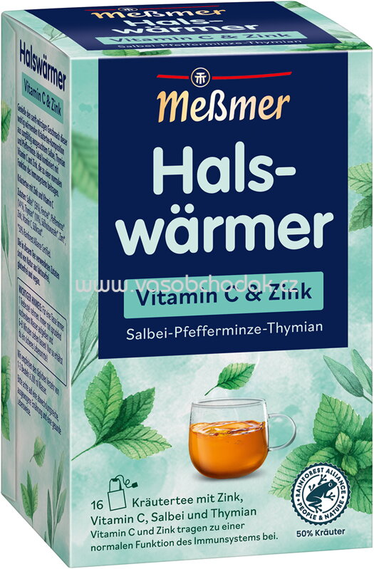 Meßmer Halswärmer, 16 Beutel Meßmer Halswärmer, 16 Beutel