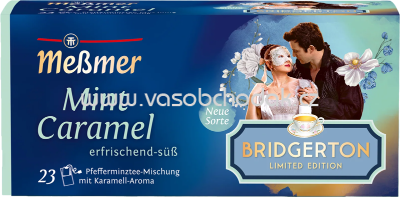 Meßmer Kräutertee Mint Caramel, 23 Beutel