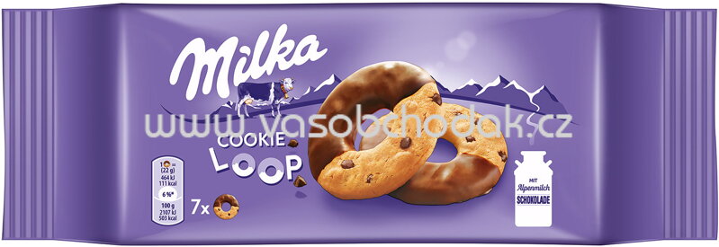 Milka Kekse Cookie Loop, 154g Milka Kekse Cookie Loop, 154g