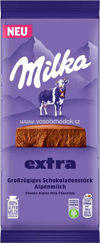 Milka Extra Alpenmlich, 190g Milka Extra Alpenmlich, 190g