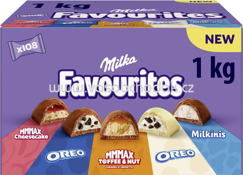 Milka Favourites, 1 kg Milka Favourites, 1 kg
