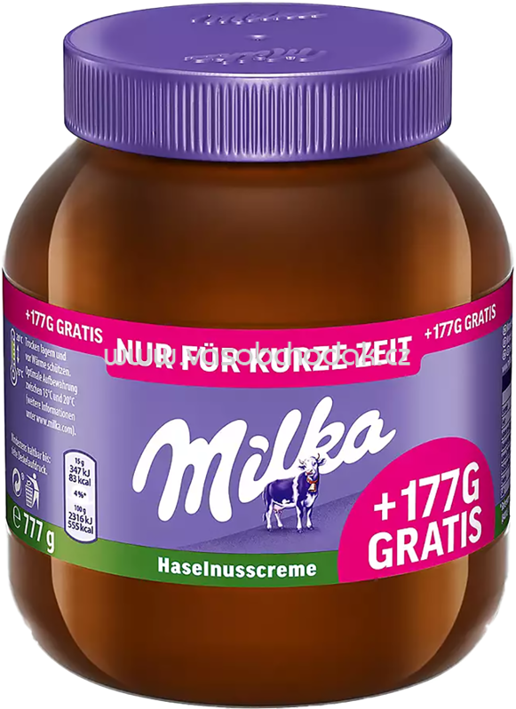 Milka Haselnusscreme, 777g