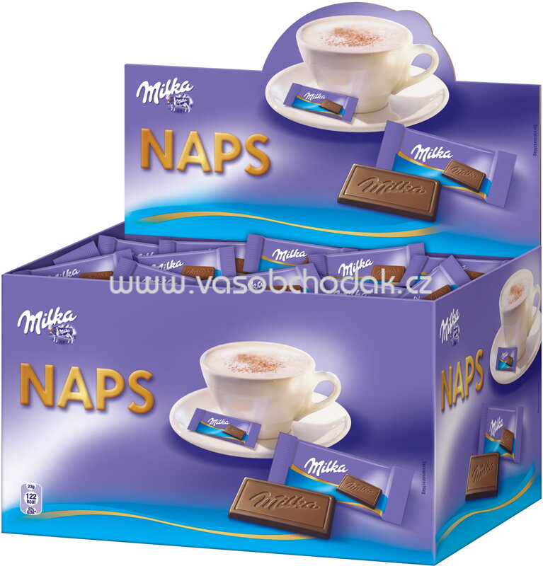 Milka Naps Alpenmilch, 355 St. 1,702 kg Milka Naps Alpenmilch, 355 St. 1,702 kg