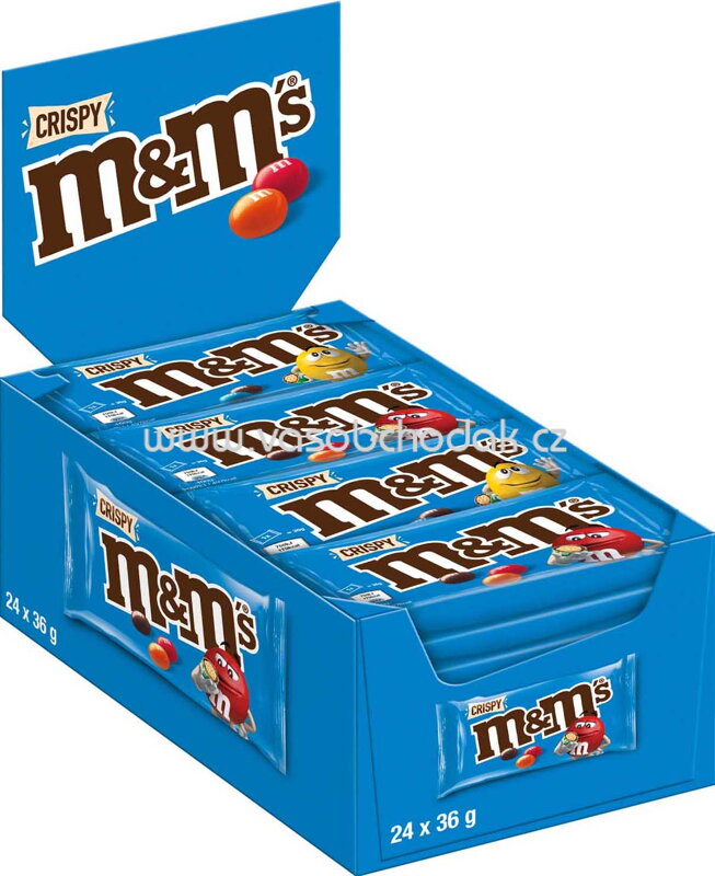 m&m's Crispy, 24×36g, 864g