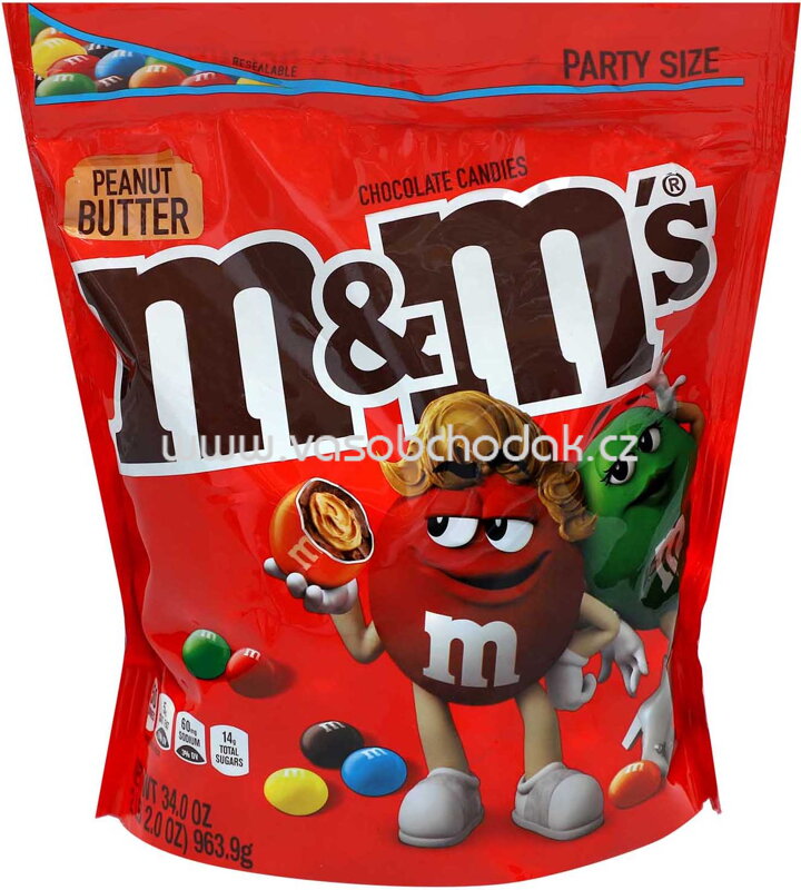 m&m's Peanut Butter, 963,9g m&m's Peanut Butter, 963,9g