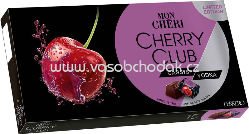 Mon Chéri Cherry Club Cassis-Vodka, 15 St, 157g