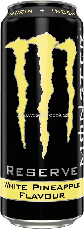 Monster Energy Reserve White Pineapple Flavour, 500 ml Monster Energy Reserve White Pineapple Flavour, 500 ml