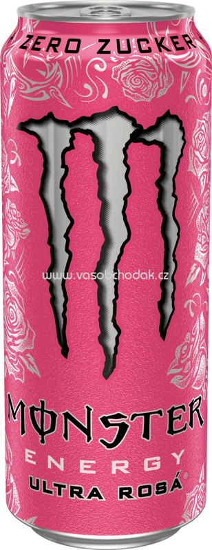 Monster Energy Ultra Rosá, 500 ml