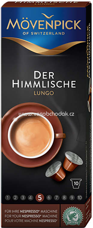 Mövenpick Der Himmlische Lungo Kaffeekapseln, 10 St