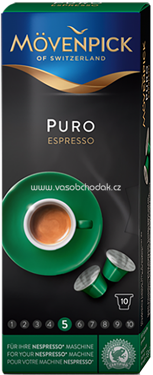 Mövenpick Puro Espresso Kaffeekapseln, 10 St