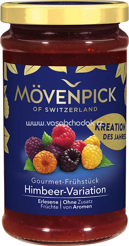 Mövenpick Gourmet-Frühstück Des Jahres Himbeer Variation, 250g