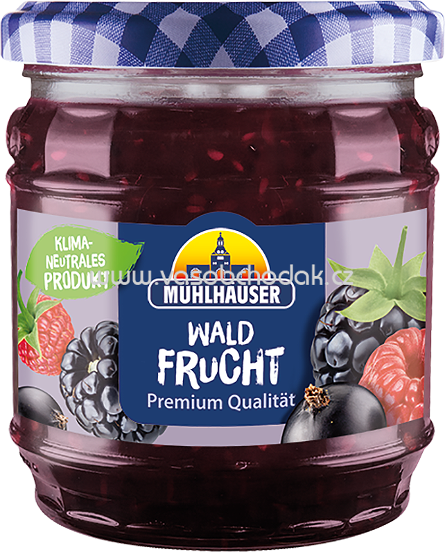 Mühlhäuser Konfitüre Waldfrucht, 450g Mühlhäuser Konfitüre Waldfrucht, 450g