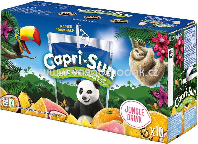 Capri-Sun Jungle Drink, 10x200 ml