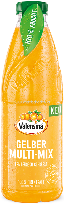 Valensina 100% Erntefrisch Gepresst Gelber Multi Mix, 1l