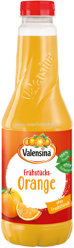 Valensina Frühstücks-Orange ohne Fruchtfleisch, 1l
