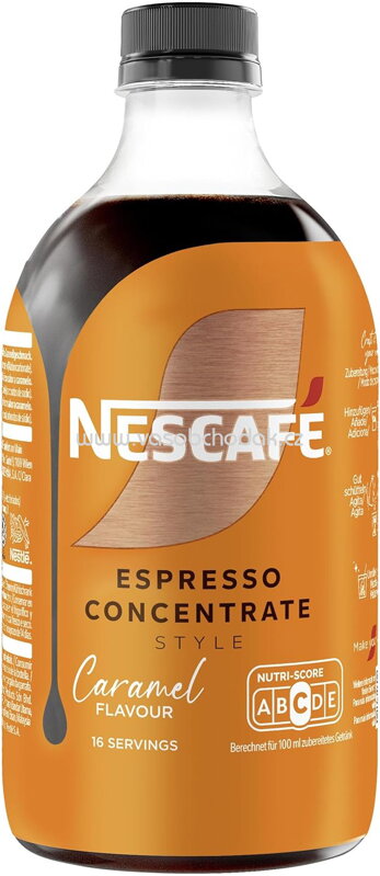 Nescafé Espresso Concentrate Style Caramel, 500 ml