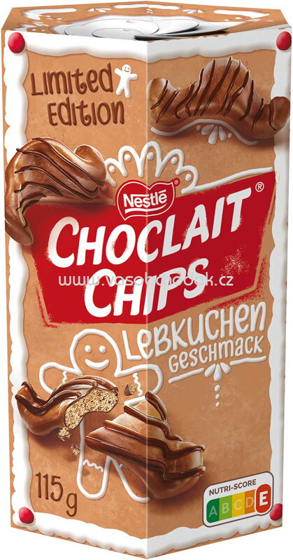 Nestlé Choclait Chips Lebkuchen, 115g