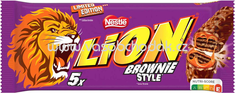 Nestlé Lion Brownie Style, 5x30g, 150g