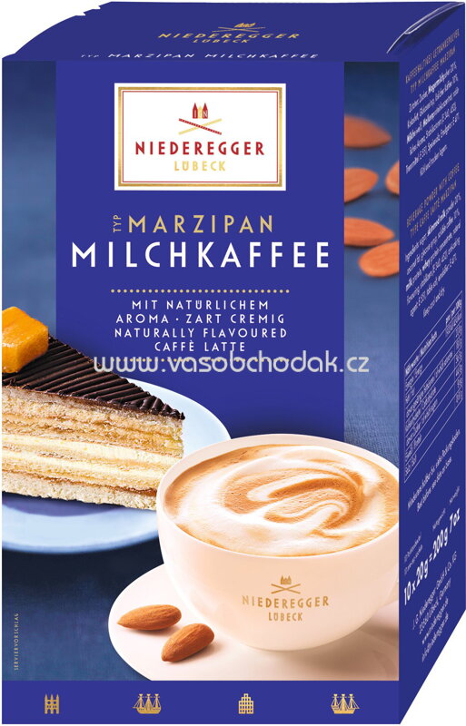 Niederegger Marzipan Milchkaffee, 10 St, 200g Niederegger Marzipan Milchkaffee, 10 St, 200g