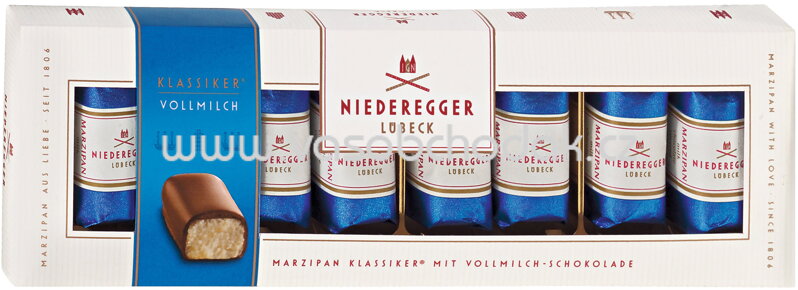 Niederegger Marzipan Klassiker Vollmilch, 100g