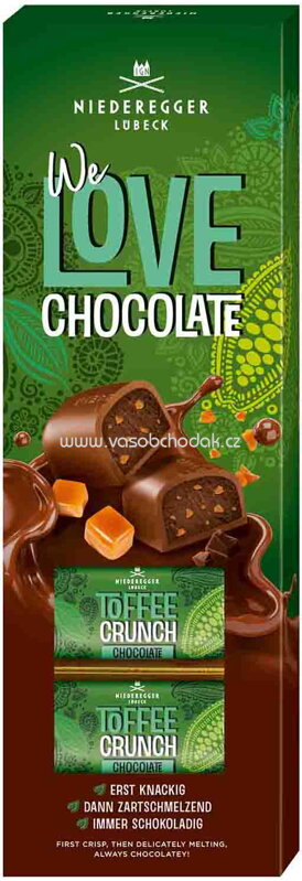 Niederegger We Love Chocolate Klassiker Toffee Crunch, 100g