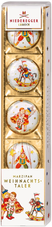 Niederegger Lübeck Marzipan Weihnachtstaler 50g