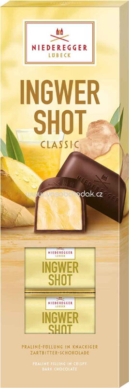 Niederegger Ingwer Shot Classic, 100g Niederegger Ingwer Shot Classic, 100g