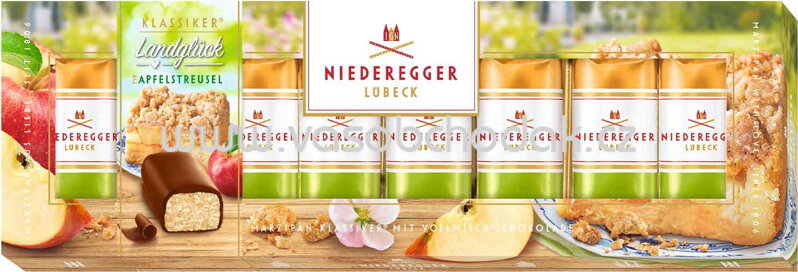 Niederegger Landglück Praliné Klassiker Typ Apfelstreusel, 100g Niederegger Landglück Praliné Klassiker Typ Apfelstreusel, 100g