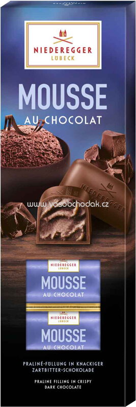 Niederegger Praliné Klassiker Mousse au Chocolat, 100g Niederegger Praliné Klassiker Mousse au Chocolat, 100g