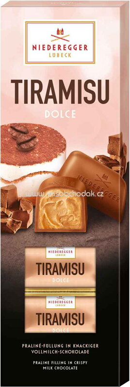 Niederegger Praliné Klassiker Tiramisu Dolce, 100g Niederegger Praliné Klassiker Tiramisu Dolce, 100g