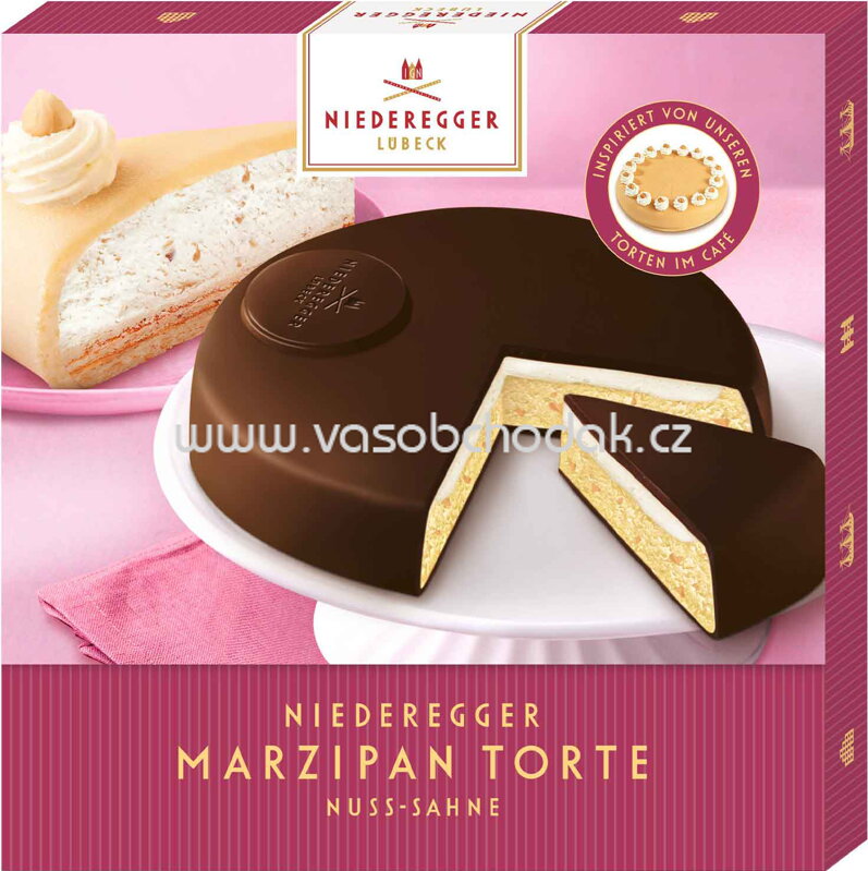Niederegger Marzipan Torte Nuss-Sahne, 185g Niederegger Marzipan Torte Nuss-Sahne, 185g