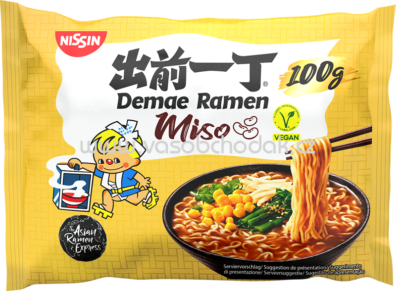 Nissin Demae Ramen Miso, 100g