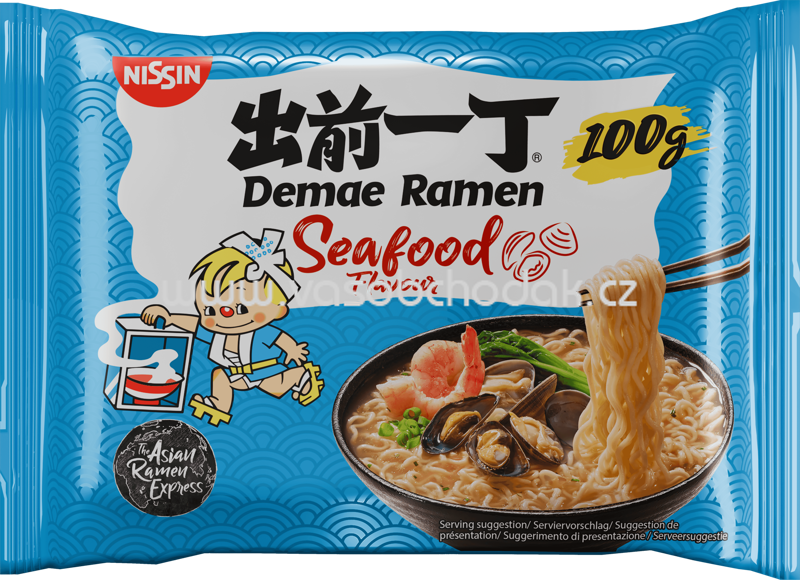 Nissin Demae Ramen Seafood, 100g
