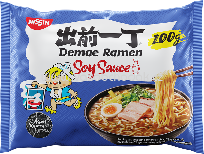 Nissin Demae Ramen Soy Sauce, 100g