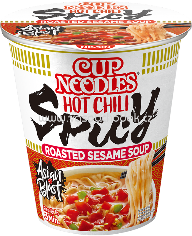 Nissin Cup Noodles Hot Chili Spicy, 1 St Nissin Cup Noodles Hot Chili Spicy, 1 St