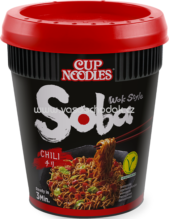 Nissin Soba Cup Chili, 1 St Nissin Soba Cup Chili, 1 St