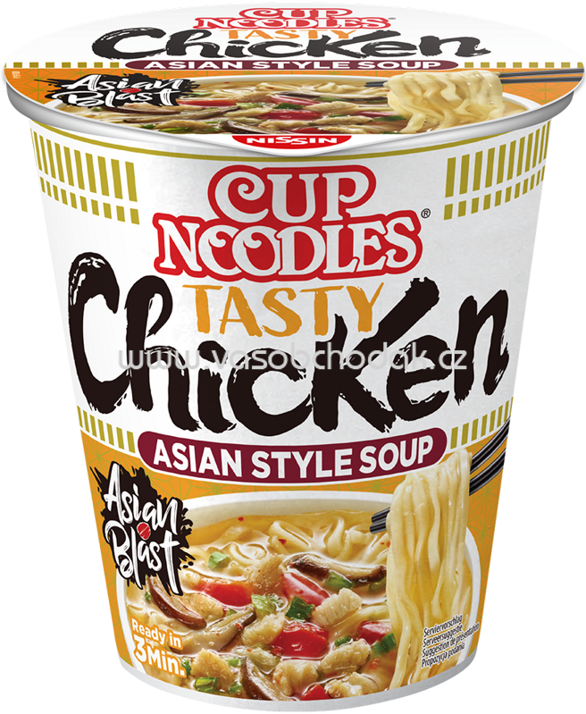 Nissin Cup Noodles Tasty Chicken, 1 St Nissin Cup Noodles Tasty Chicken, 1 St